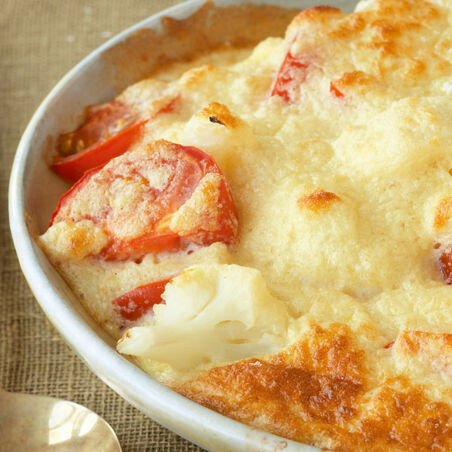 Blumenkohl-Clafoutis Blumenkohl-Clafoutis