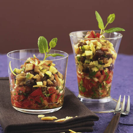 Gemüsesalat aus Malaga Gemüsesalat aus Malaga