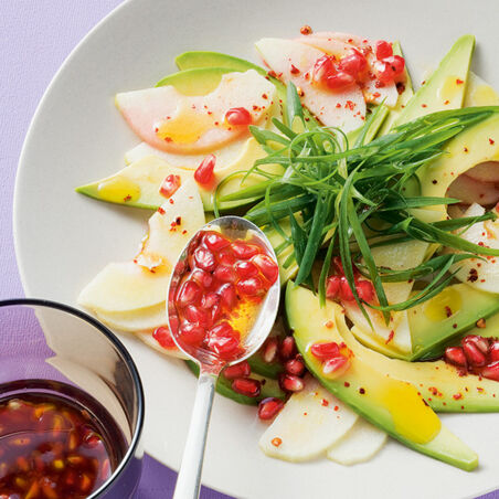 Avocado-Apfel-Carpaccio Avocado-Apfel-Carpaccio