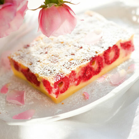 Cremiger Himbeerkuchen Cremiger Himbeerkuchen