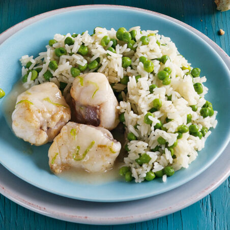 Seeteufel mit Limettensauce Seeteufel mit Limettensauce