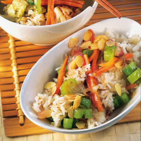 Gebratener Gemüsereis Gebratener Gemüsereis