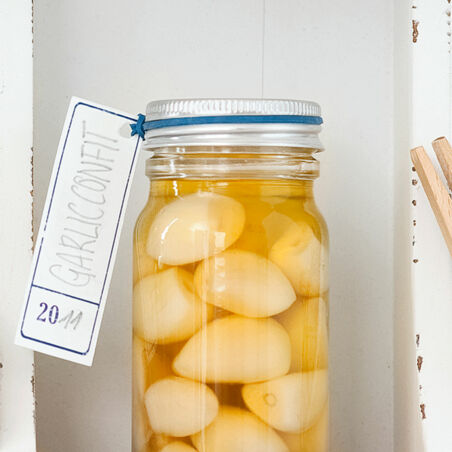 Eingelegter Knoblauch Eingelegter Knoblauch