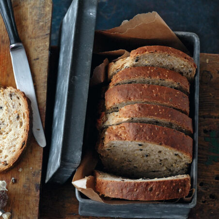 Hirsebrot mit Hanf Hirsebrot mit Hanf