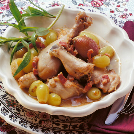 Hähnchen in Riesling Hähnchen in Riesling