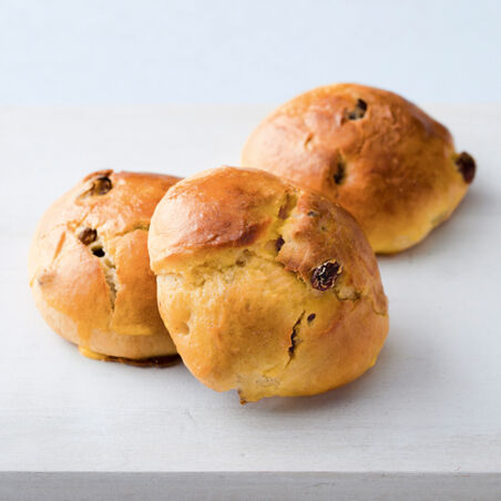 Quark-Rosinen-Brötchen Quark-Rosinen-Brötchen