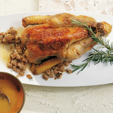 Gefülltes Perlhuhn Gefülltes Perlhuhn