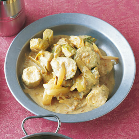 Gebratene Bittergurke Gebratene Bittergurke