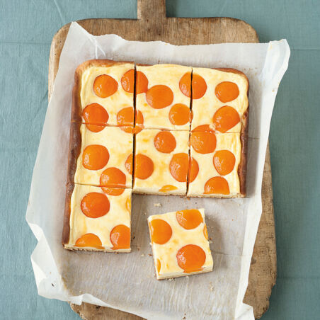 Aprikosen-Quark-Kuchen Aprikosen-Quark-Kuchen
