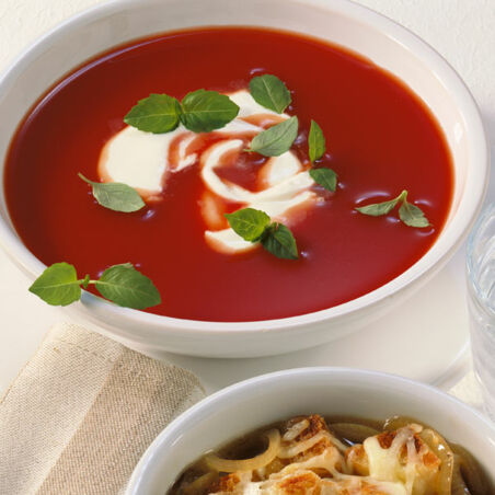 Frische Tomatensuppe Frische Tomatensuppe