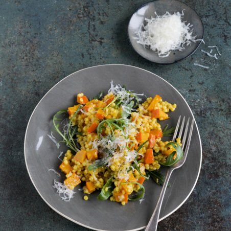 Kürbis-Graupen-Risotto Kürbis-Graupen-Risotto