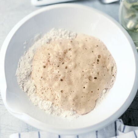 Grundrezept Salziger Hefeteig Grundrezept Salziger Hefeteig