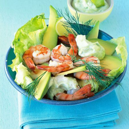 Garnelencocktail mit Avocado Garnelencocktail mit Avocado