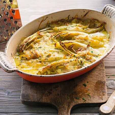 Gratinierter Chicorée Gratinierter Chicorée