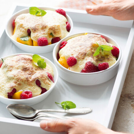 Gratinierte Früchte Gratinierte Früchte