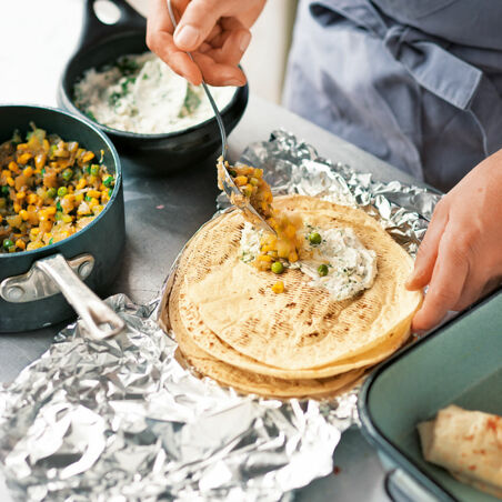 Gemüse-Enchiladas Gemüse-Enchiladas