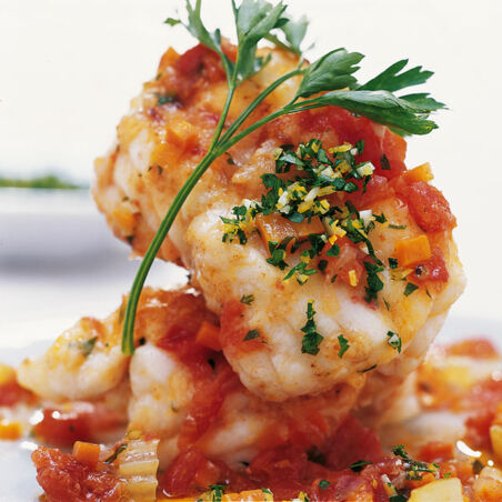 Ossobuco vom Seeteufel Ossobuco vom Seeteufel