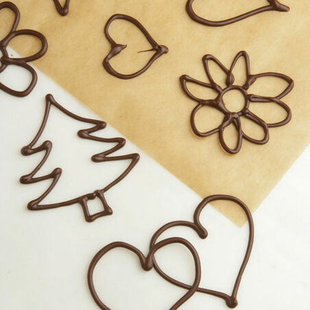 Schoko-Ornamente Schoko-Ornamente