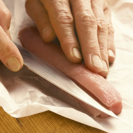 Kaninchen-Involtini mit Ricottafüllung Kaninchen-Involtini mit Ricottafüllung