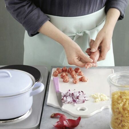 Pasta mit Bratwurstsugo Pasta mit Bratwurstsugo