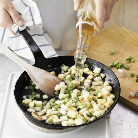 Folienkartoffeln mit Matjes-Schmand Folienkartoffeln mit Matjes-Schmand