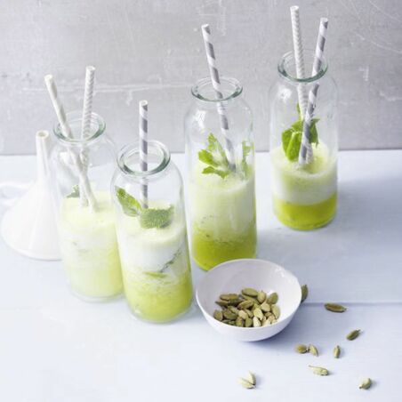 Minze-Ananas-Smoothie Minze-Ananas-Smoothie