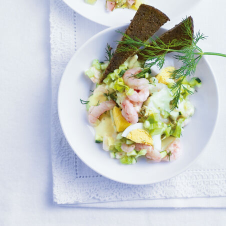 Krabben-Eier-Salat Krabben-Eier-Salat