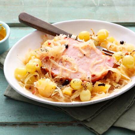 Sauerkraut mit Kassler Sauerkraut mit Kassler