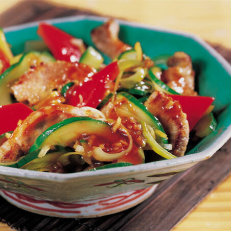 Schweinefleisch süßsauer Schweinefleisch süßsauer