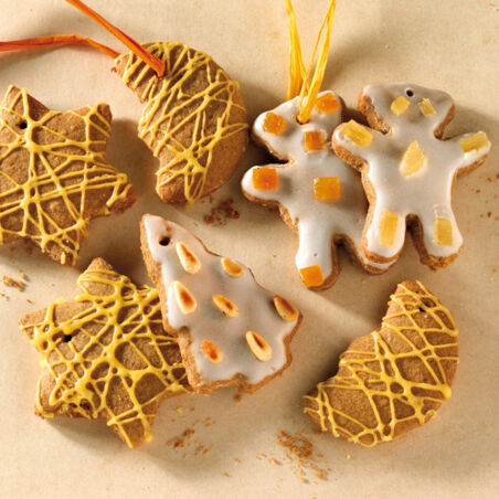 Finnische Pfefferkuchen-Figuren Finnische Pfefferkuchen-Figuren