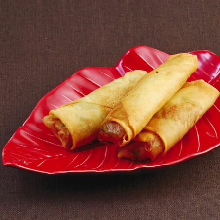 Frühlingsrollen mit grünem Spargel Frühlingsrollen mit grünem Spargel