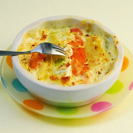 Buntes Kartoffel-Gratin Buntes Kartoffel-Gratin