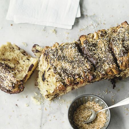 Bananen-Schoko-Zupfbrot Bananen-Schoko-Zupfbrot