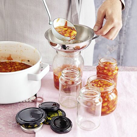 Karamellisierte Nektarinenkonfitüre Karamellisierte Nektarinenkonfitüre