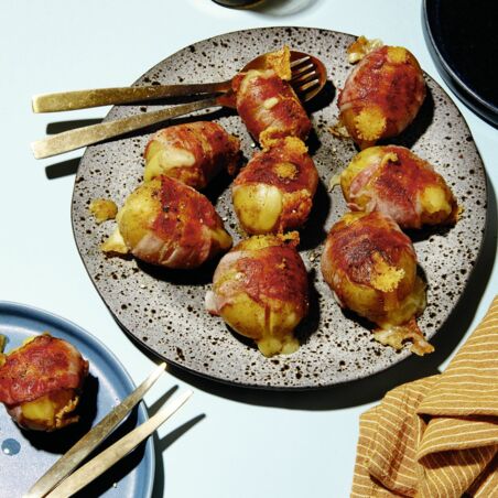 Kartoffeln im Käse-Speck-Mantel Kartoffeln im Käse-Speck-Mantel