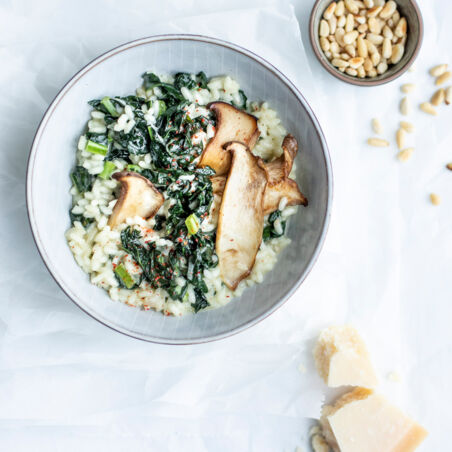 Schwarzkohl-Risotto Schwarzkohl-Risotto