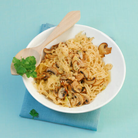 Champignon-Käse-Spätzle Champignon-Käse-Spätzle