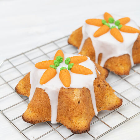 Rüblisterne-Zuckerguss Rüblisterne-Zuckerguss