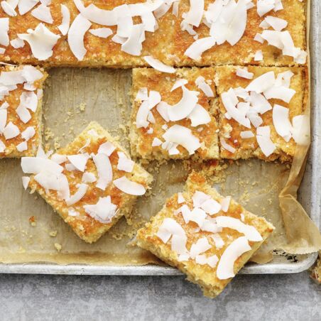 Kokos-Ananas-Schnitten Kokos-Ananas-Schnitten