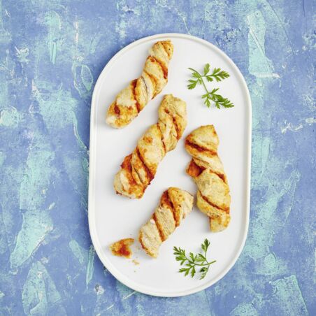 Pizzastangen mit Fenchel und Käse Pizzastangen mit Fenchel und Käse