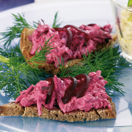 Rote-Bete-Creme mit Dill Rote-Bete-Creme mit Dill