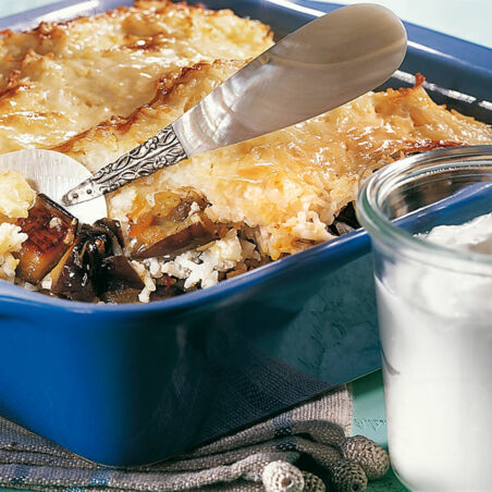 Reisauflauf mit Auberginen Reisauflauf mit Auberginen