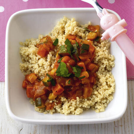 Gemüseragout mit Couscous Gemüseragout mit Couscous