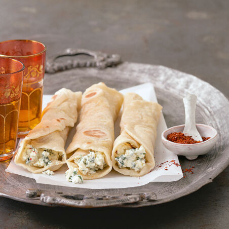 Schafskäse-Fladen Schafskäse-Fladen