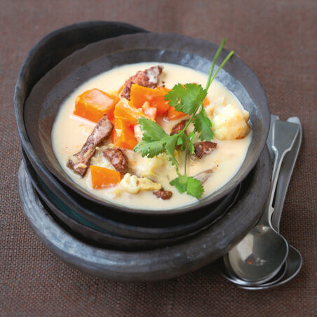 Süßkartoffel-Rindfleisch-Eintopf Süßkartoffel-Rindfleisch-Eintopf