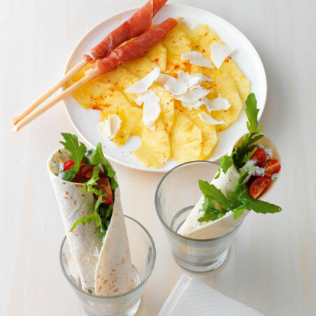 Ananas-Carpaccio Ananas-Carpaccio