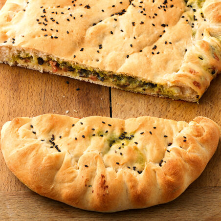 Gefülltes Fladenbrot Gefülltes Fladenbrot