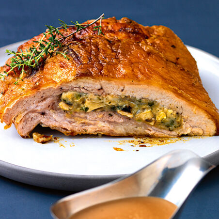 Gefüllte Kalbsbrust Gefüllte Kalbsbrust