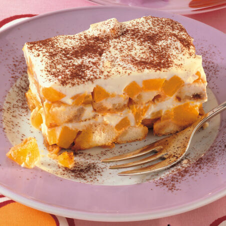 Pfirsich-Tiramisu Pfirsich-Tiramisu
