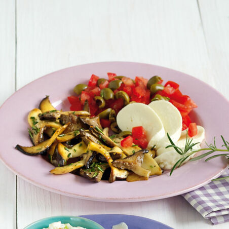 Gebratene Kräuterseitlinge Gebratene Kräuterseitlinge